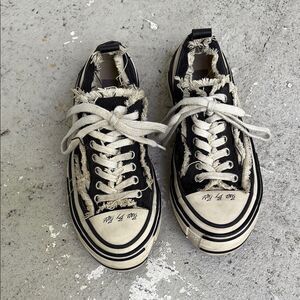 Vessel x Yohji Yamamoto chunky low tops